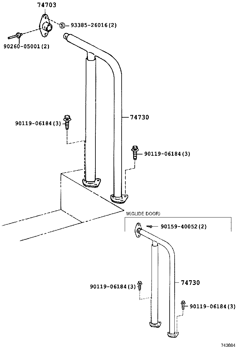 COASTER |  PROTECTOR PIPE ROLL BAR HANDRAIL