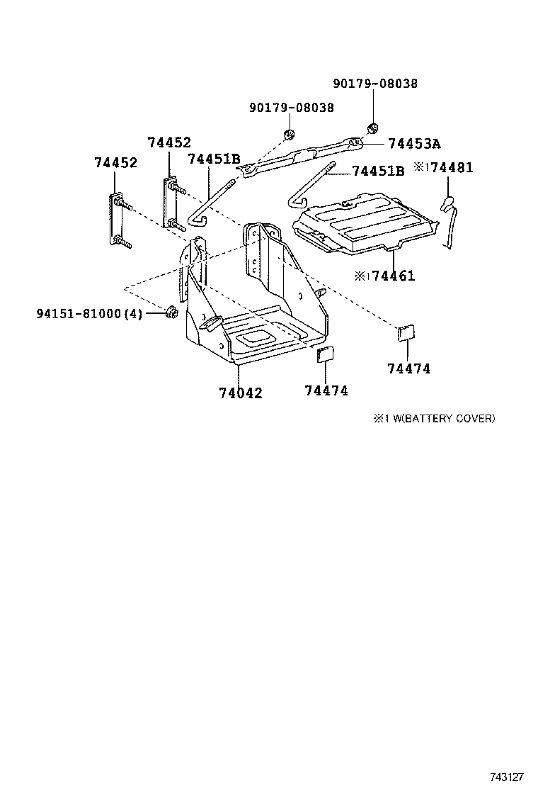  DYNA |  BATTERY CARRIER