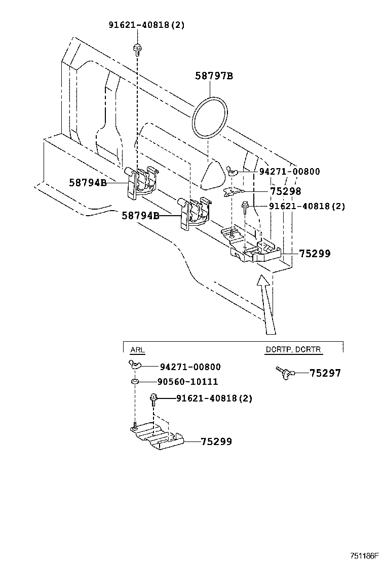  DYNA |  TOOL BOX LICENSE PLATE BRACKET