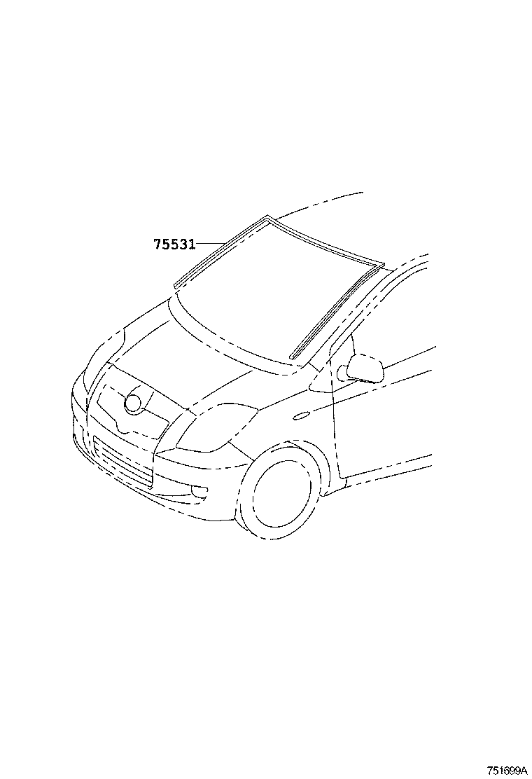  YARIS ASIA |  FRONT MOULDING