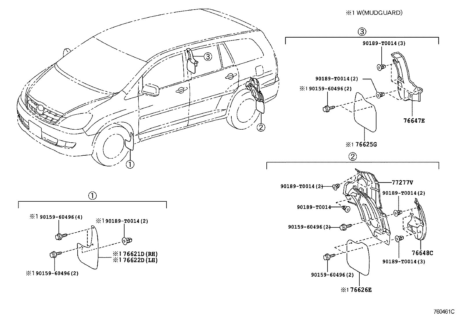 INNOVA KIJANG INNOVA |  SPOILER SIDE MUDGUARD