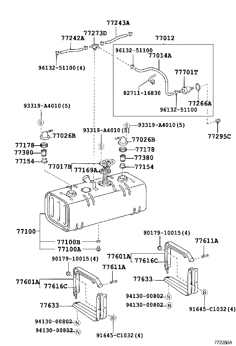  DYNA |  FUEL TANK TUBE