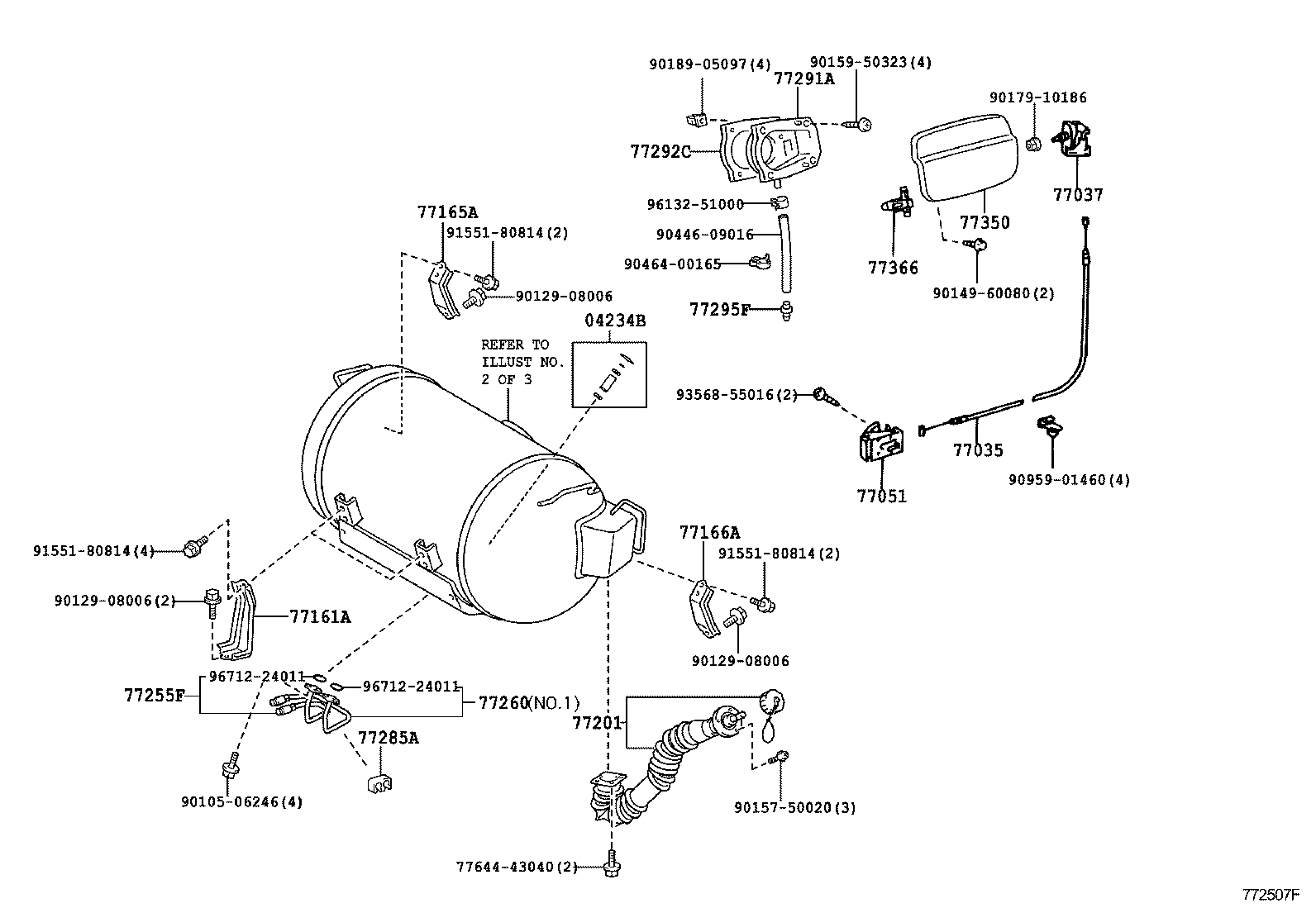  CROWN COMFORT |  FUEL TANK TUBE