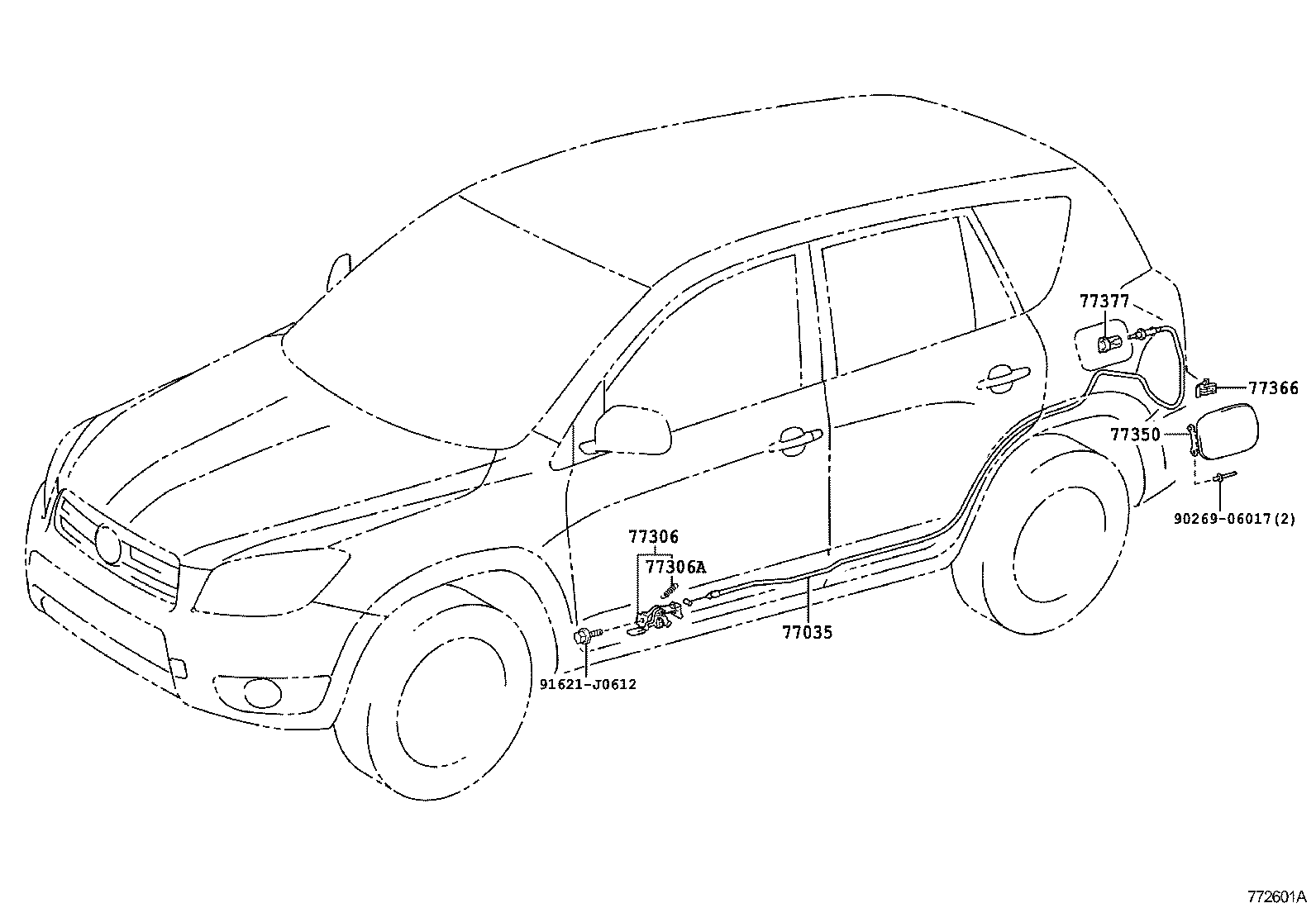  RAV4 CHINA |  FUEL TANK TUBE