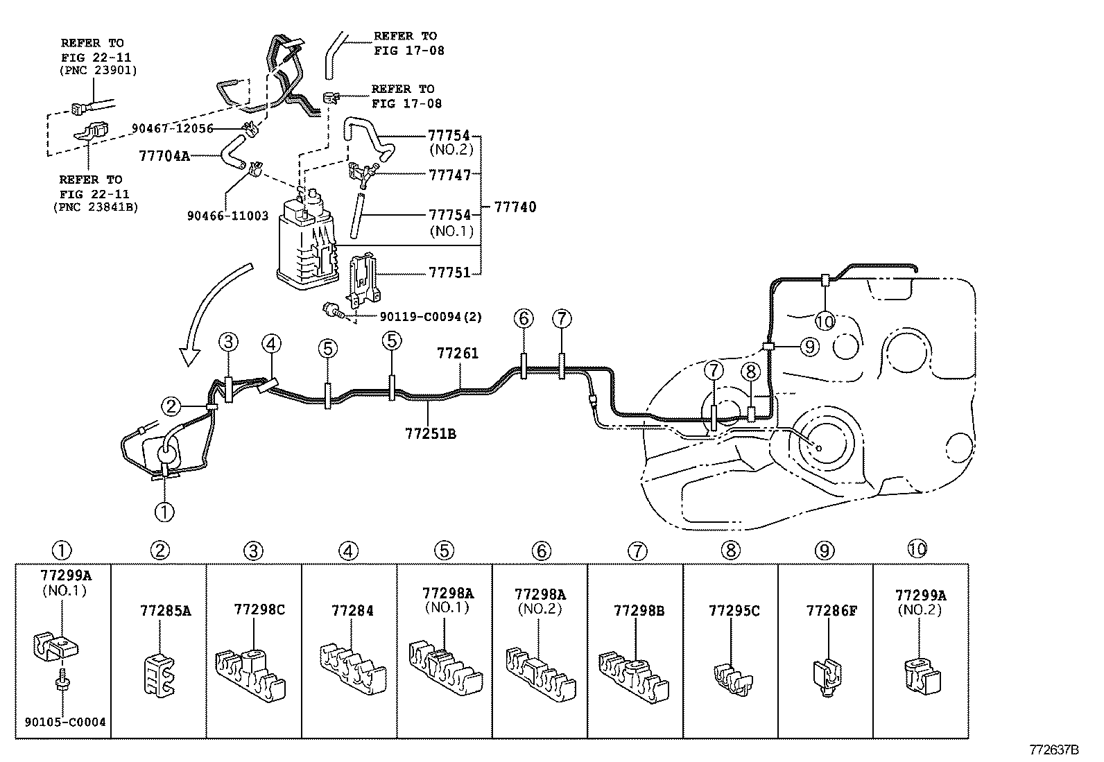  HIGHLANDER CHINA |  FUEL TANK TUBE