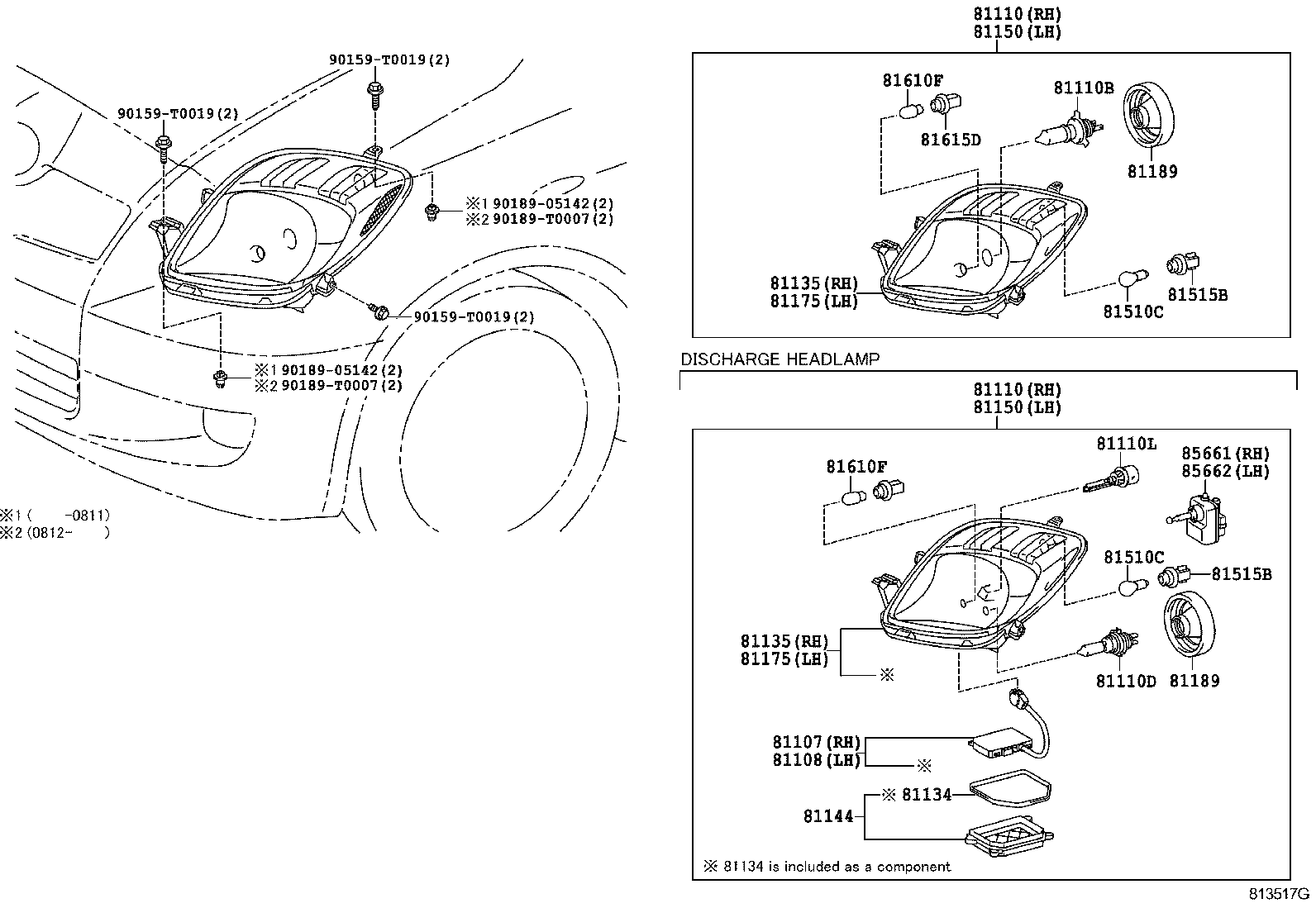  YARIS ASIA |  HEADLAMP