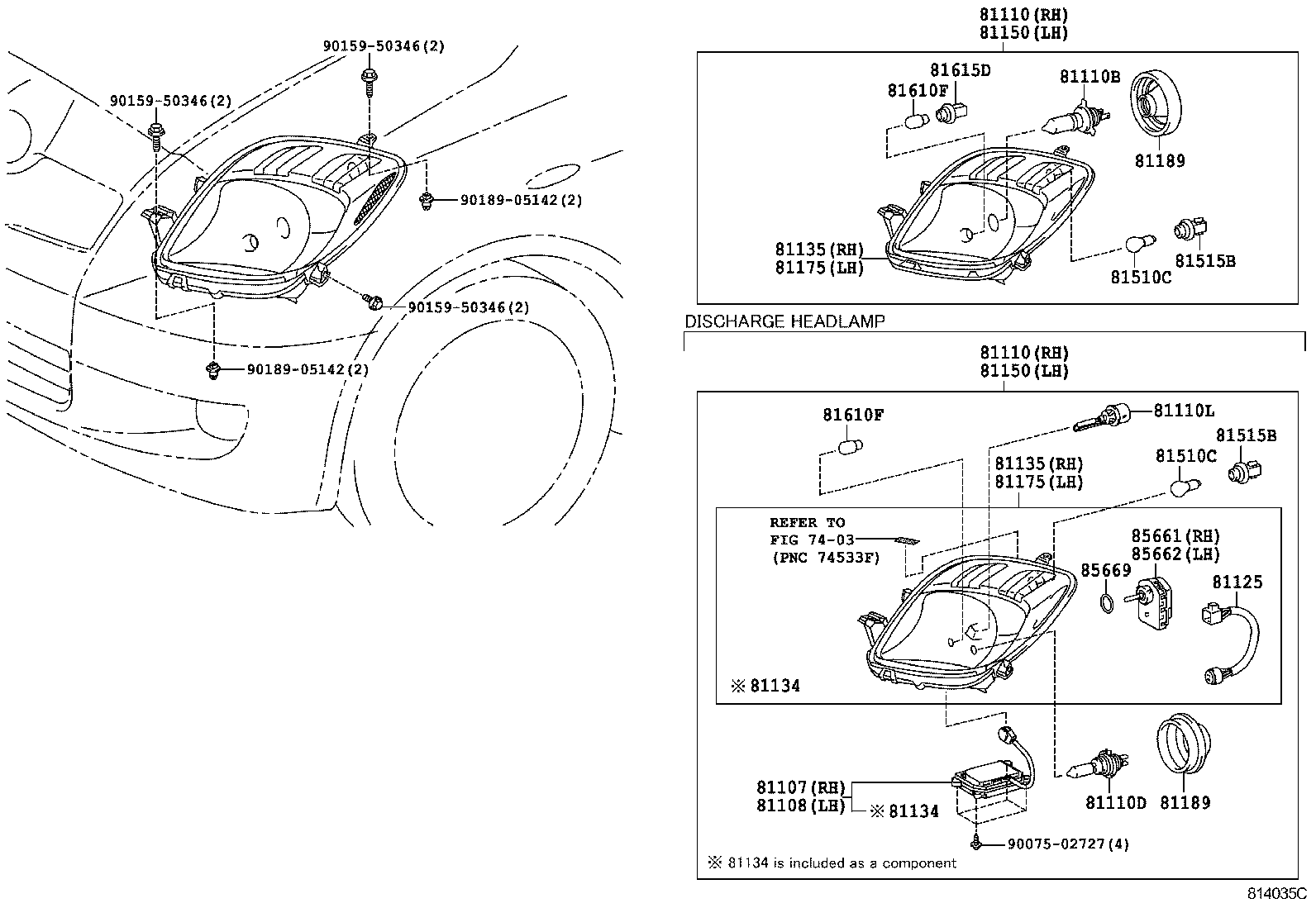  YARIS ASIA |  HEADLAMP