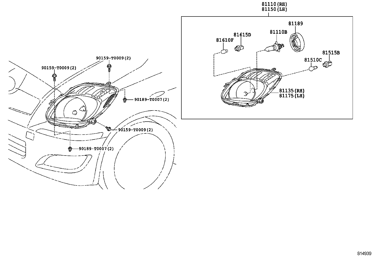  YARIS ASIA |  HEADLAMP