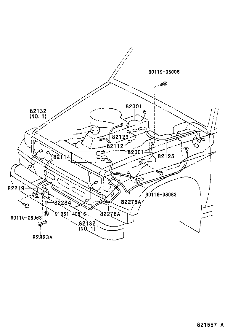  LAND CRUISER 70 |  WIRING CLAMP