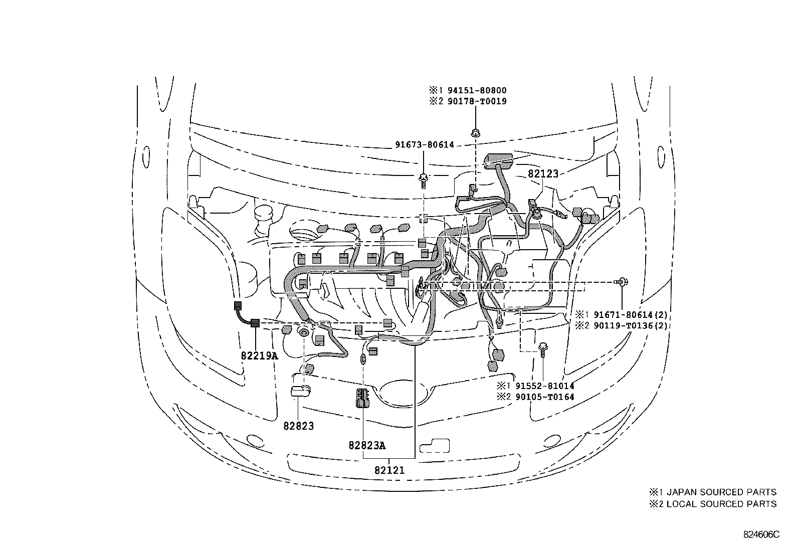  YARIS ASIA |  WIRING CLAMP