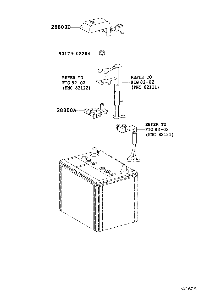  CAMRY CHINA |  BATTERY BATTERY CABLE