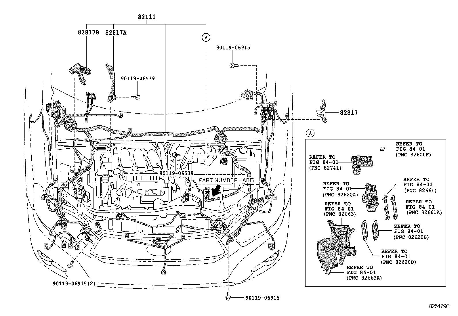  HIGHLANDER KLUGER |  WIRING CLAMP