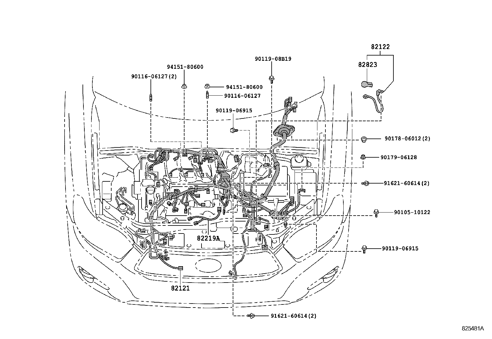  HIGHLANDER KLUGER |  WIRING CLAMP