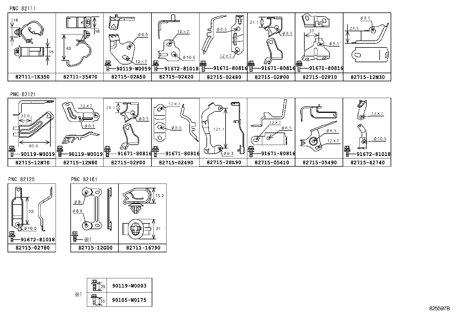  AURIS UKP |  WIRING CLAMP