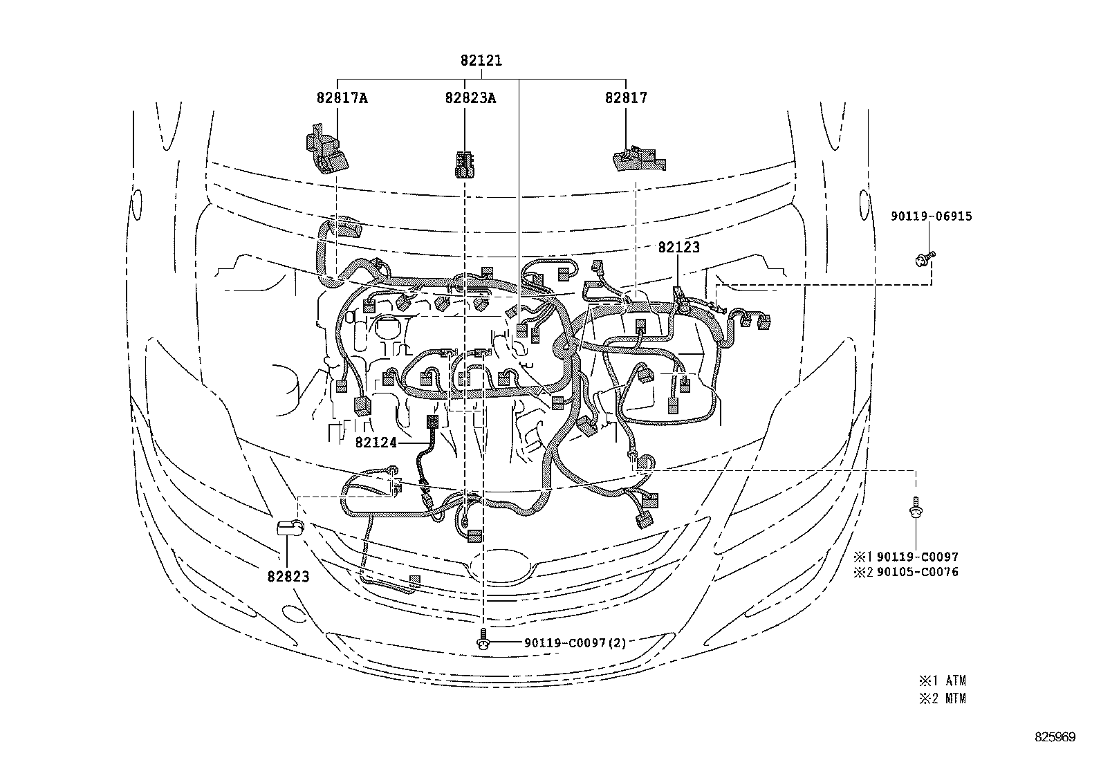  VIOS CHINA |  WIRING CLAMP