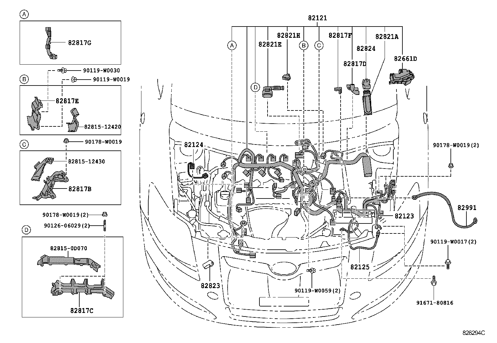  AURIS UKP |  WIRING CLAMP