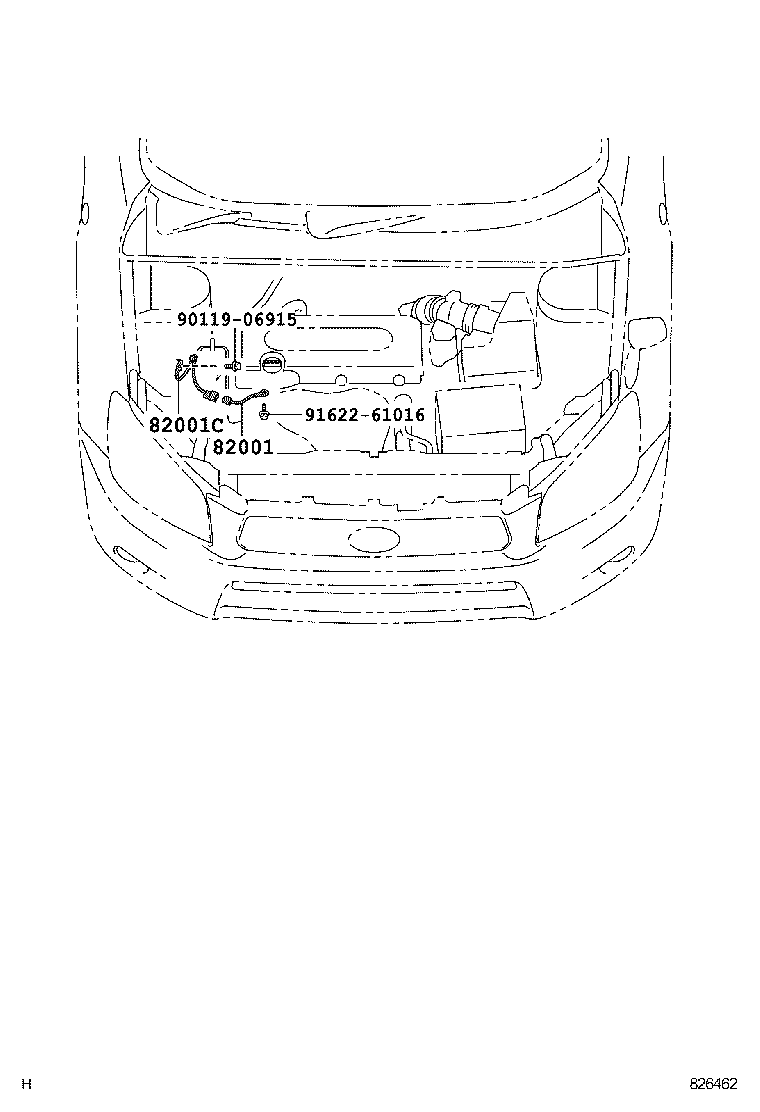  RAV4 CHINA |  WIRING CLAMP