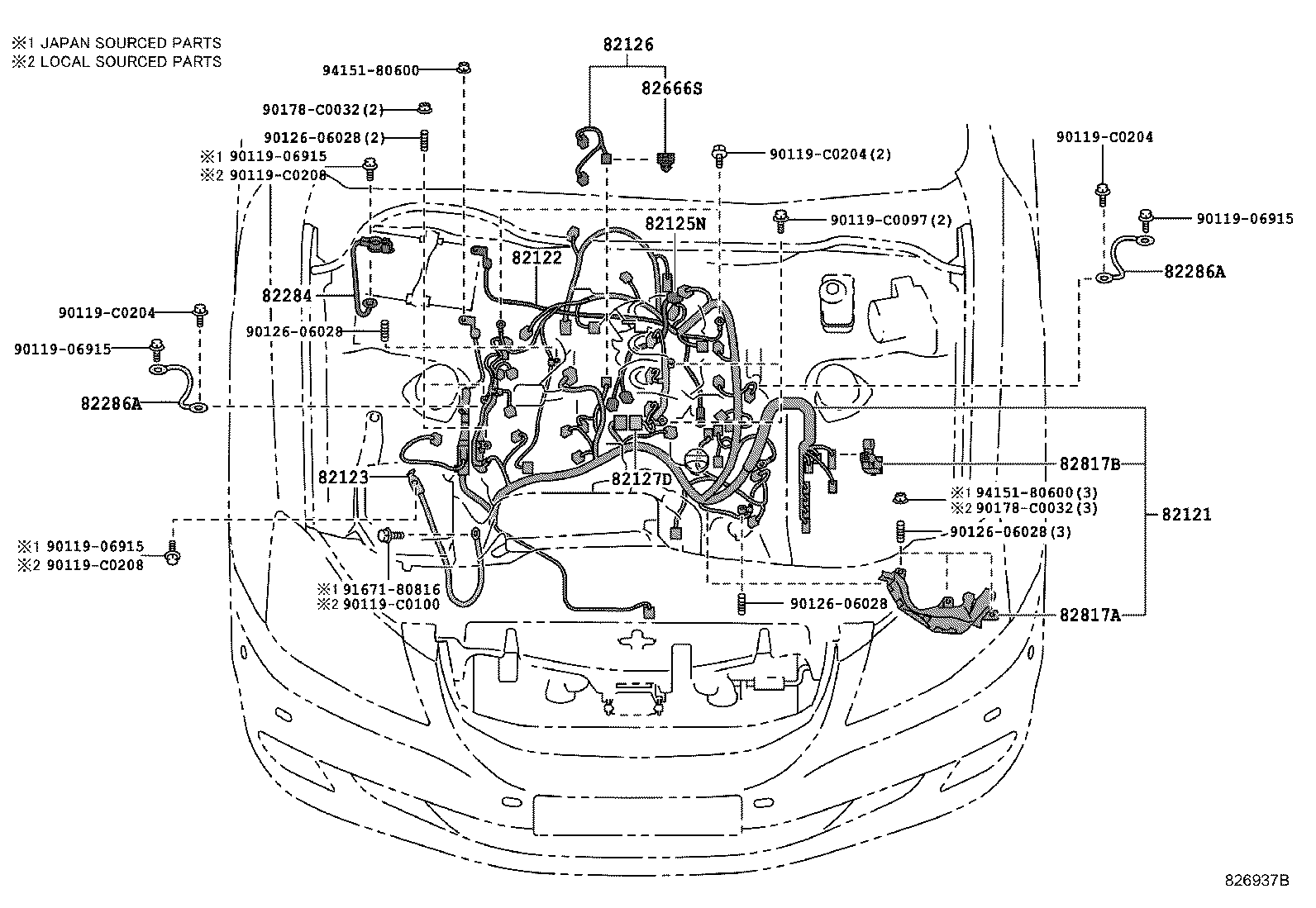  CROWN CHINA |  WIRING CLAMP