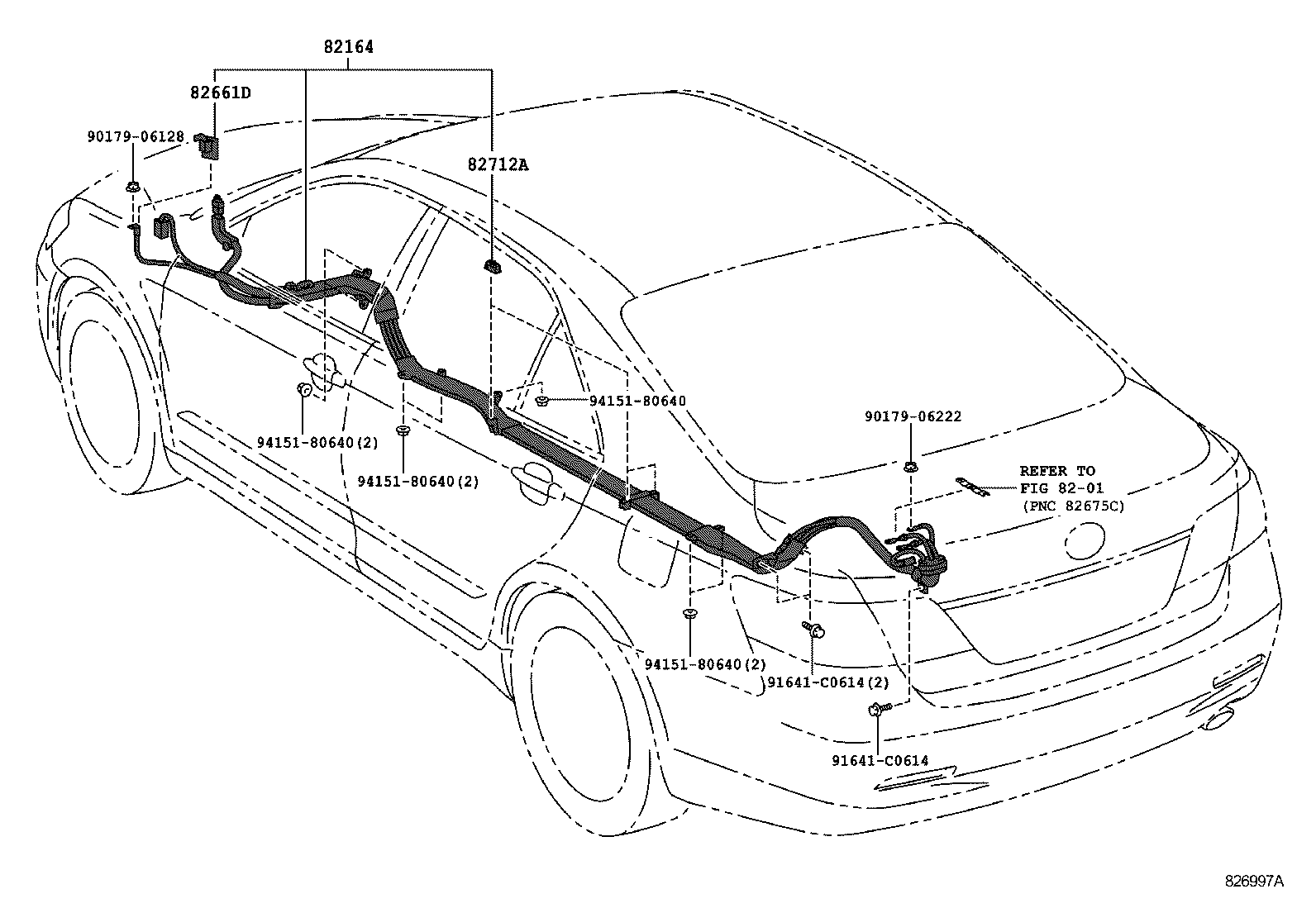  CAMRY CHINA |  WIRING CLAMP