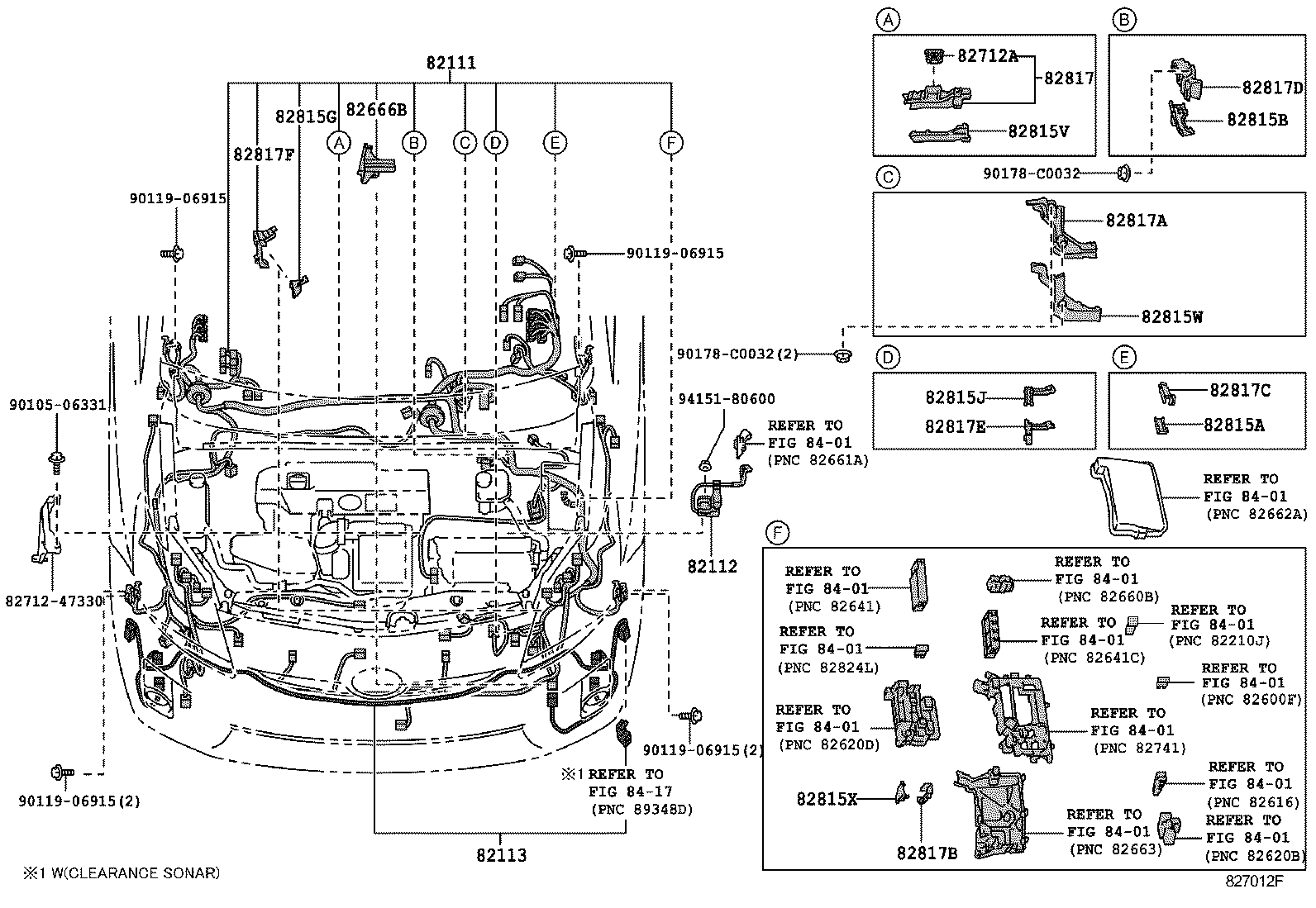  PRIUS CHINA |  WIRING CLAMP