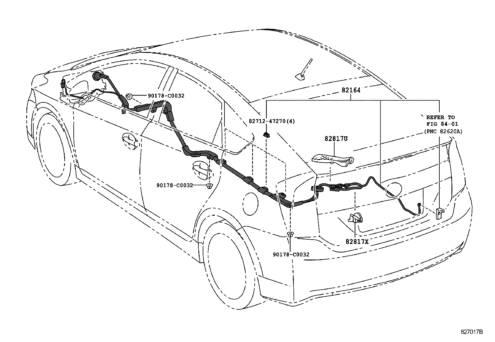  PRIUS CHINA |  WIRING CLAMP