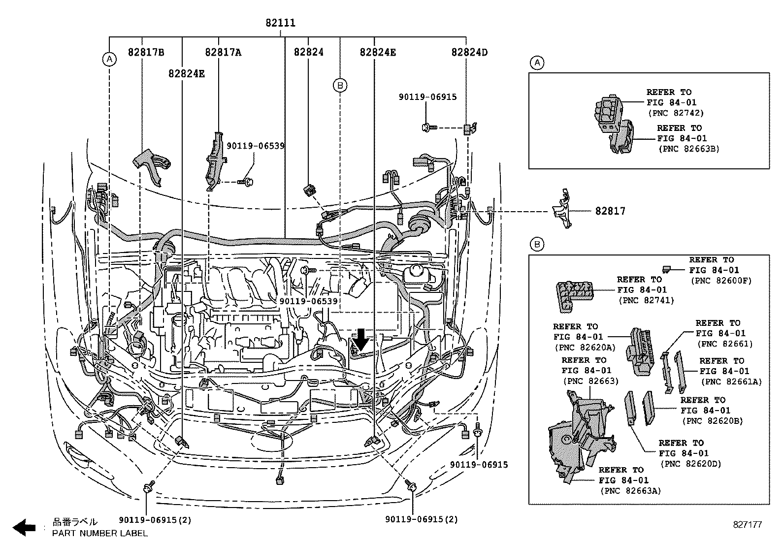  HIGHLANDER KLUGER |  WIRING CLAMP