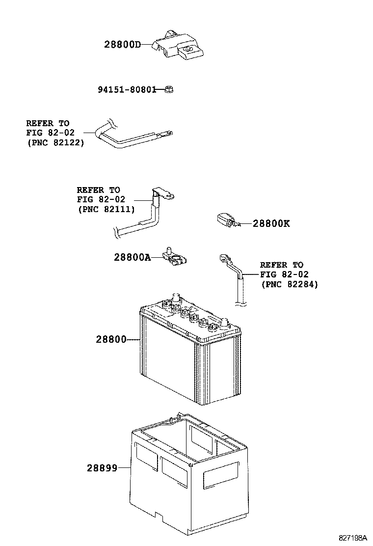  CROWN |  BATTERY BATTERY CABLE