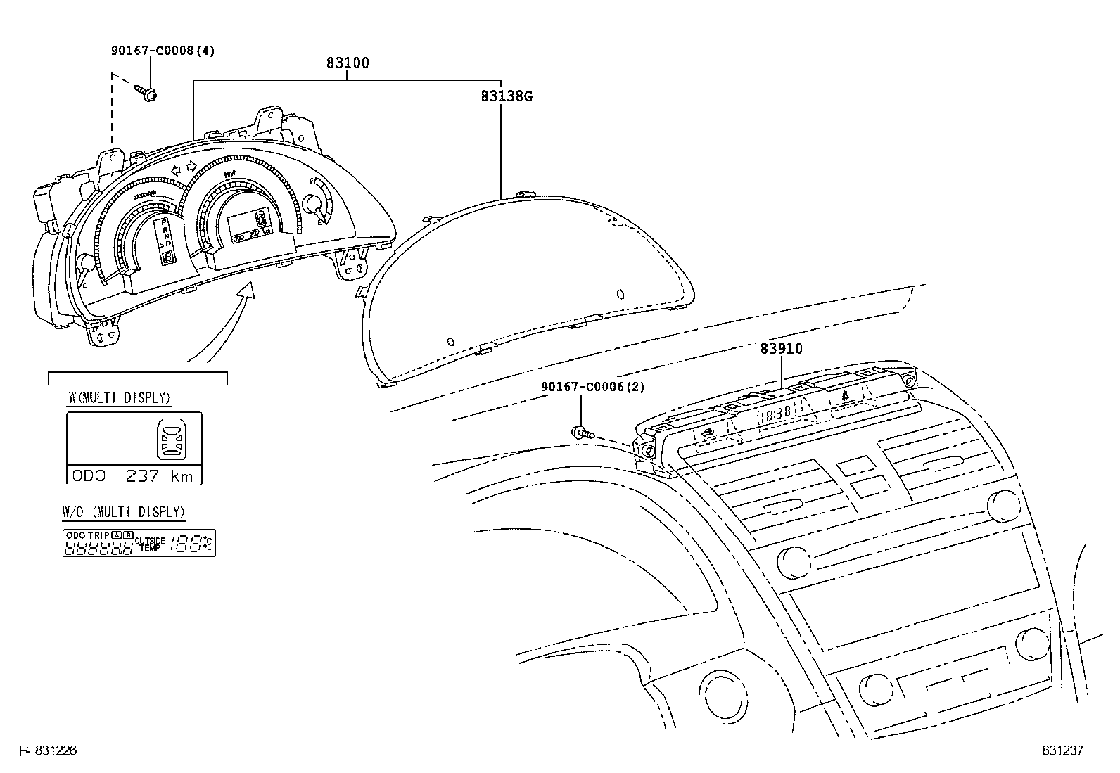  CAMRY CHINA |  METER