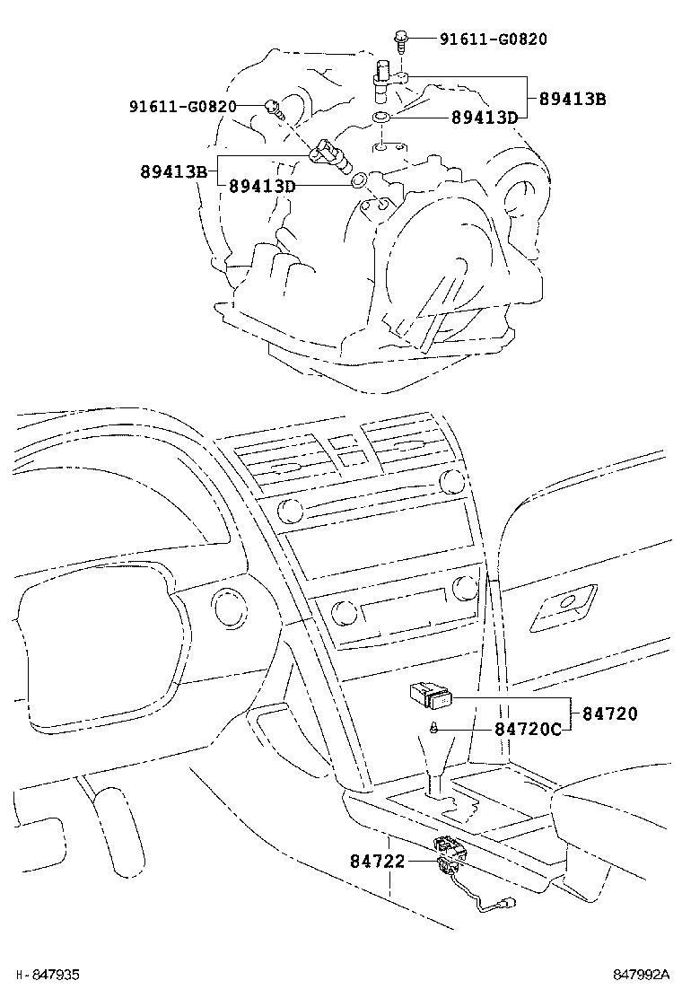  CAMRY CHINA |  OVERDRIVE ELECTRONIC CONTROLLED TRANSMISSION