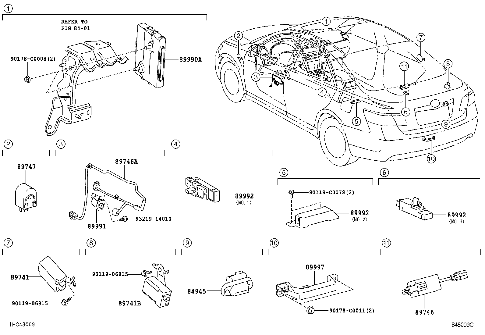  CAMRY CHINA |  WIRELESS DOOR LOCK