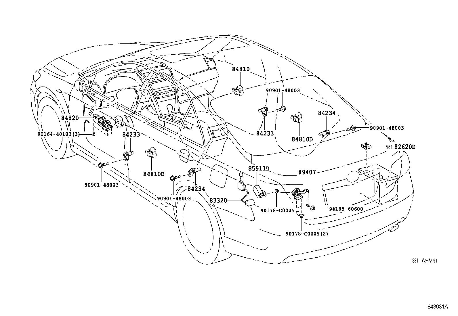  CAMRY CHINA |  SWITCH RELAY COMPUTER