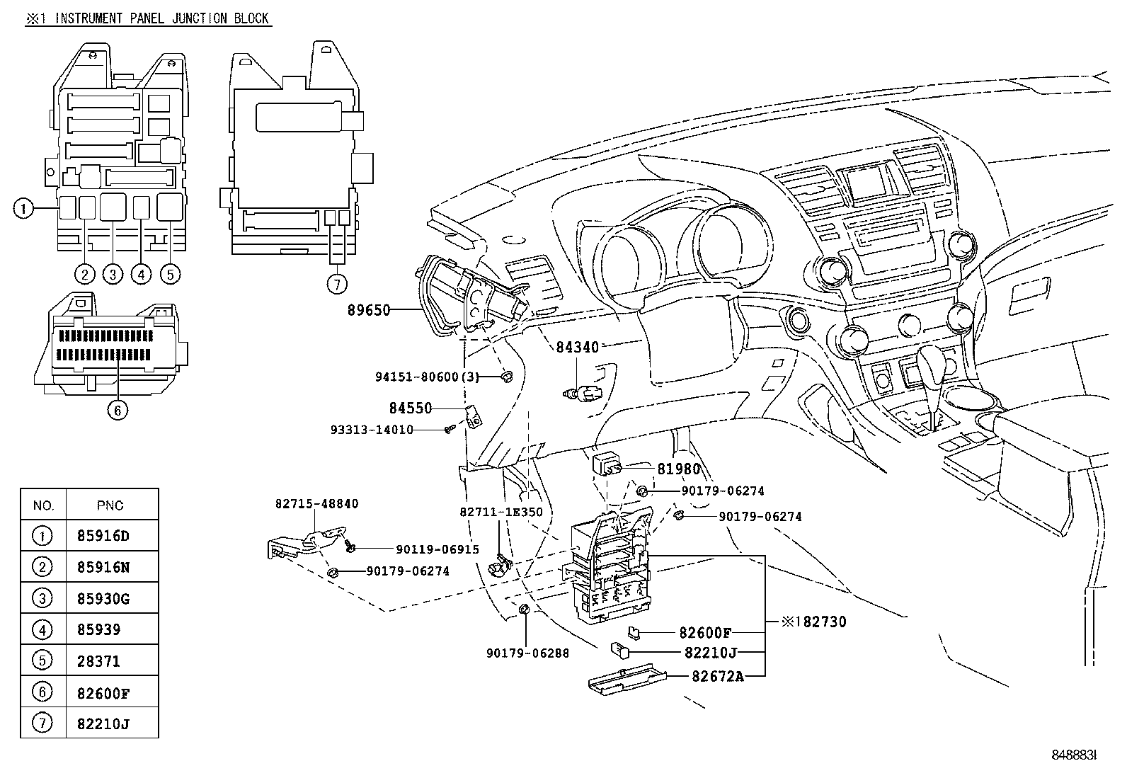  HIGHLANDER KLUGER |  SWITCH RELAY COMPUTER