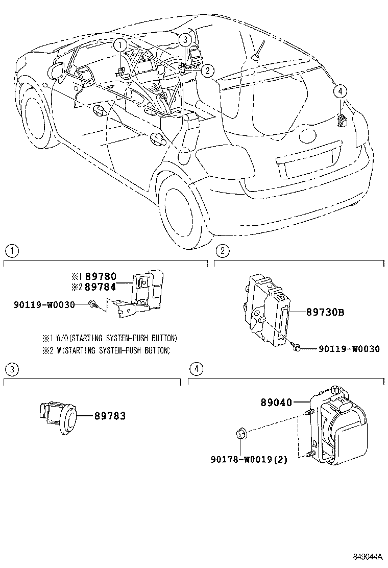  AURIS UKP |  ANTI THEFT DEVICE