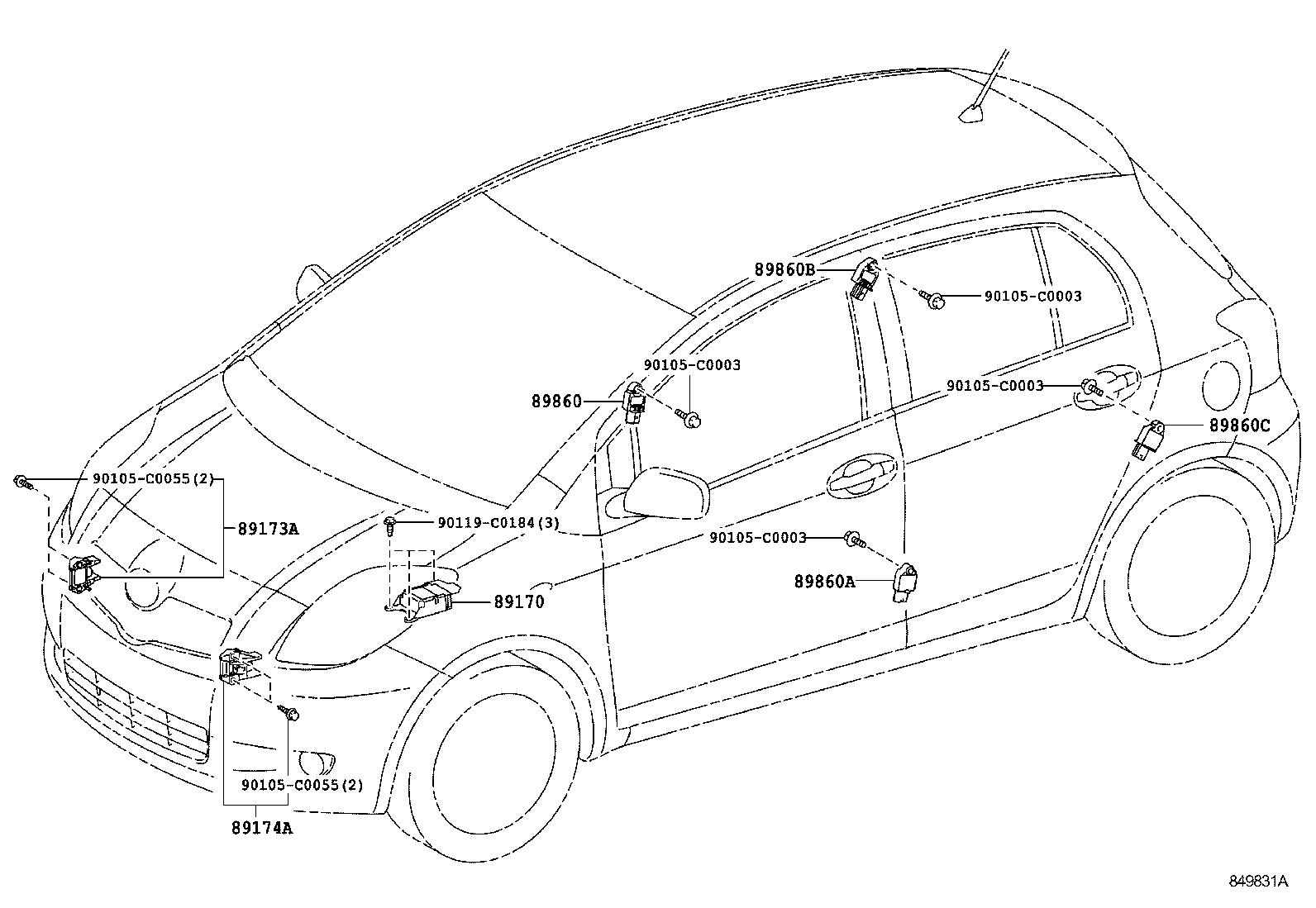 YARIS CHINA |  AIR BAG