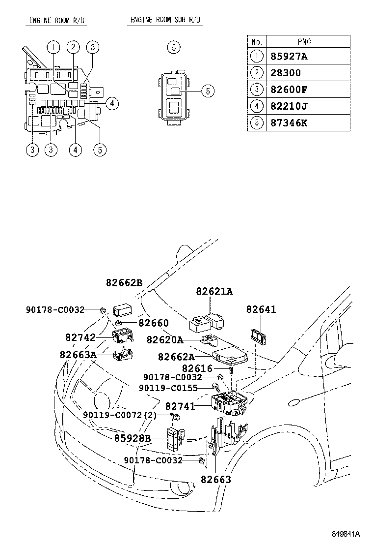  YARIS CHINA |  SWITCH RELAY COMPUTER