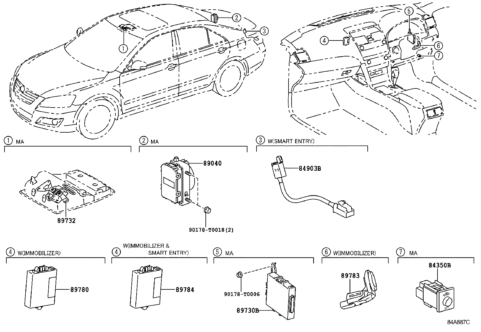  CAMRY HYBRID ASIA |  ANTI THEFT DEVICE