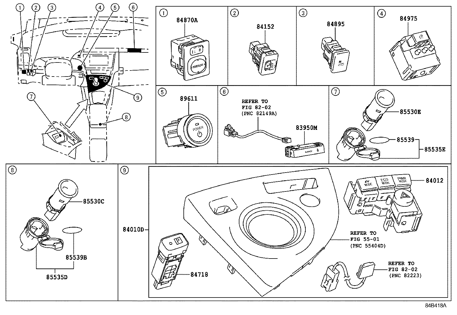  PRIUS CHINA |  SWITCH RELAY COMPUTER