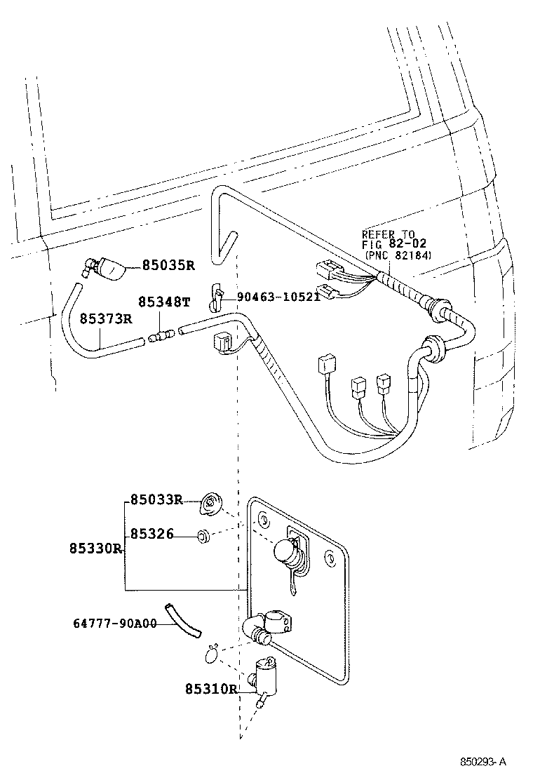  LAND CRUISER 70 |  REAR WASHER