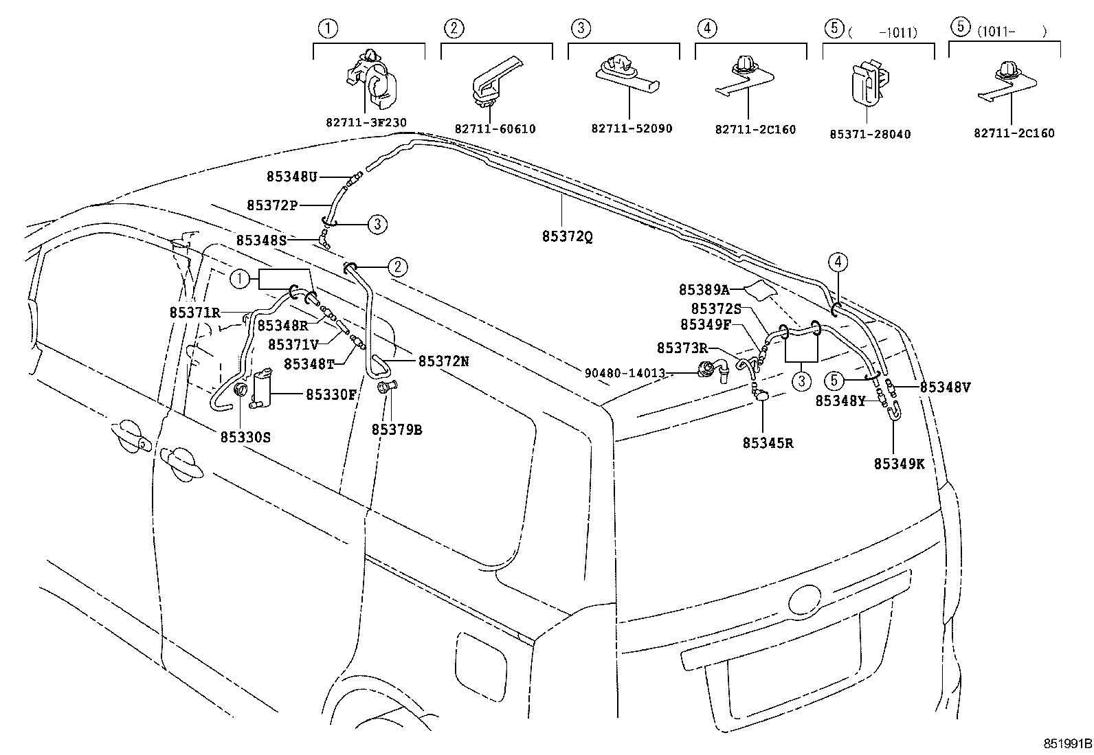  NOAH |  REAR WASHER