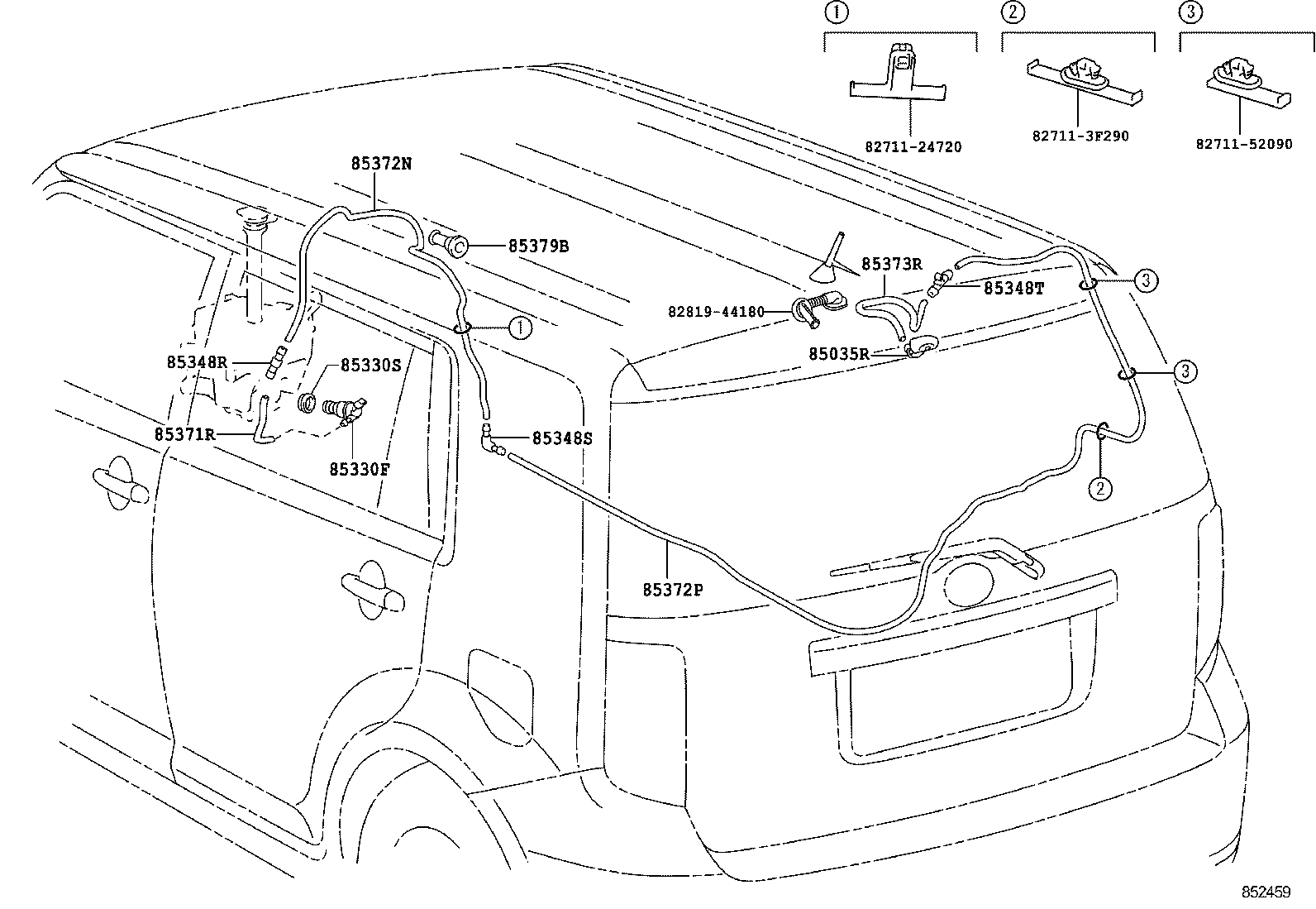  RUKUS |  REAR WASHER