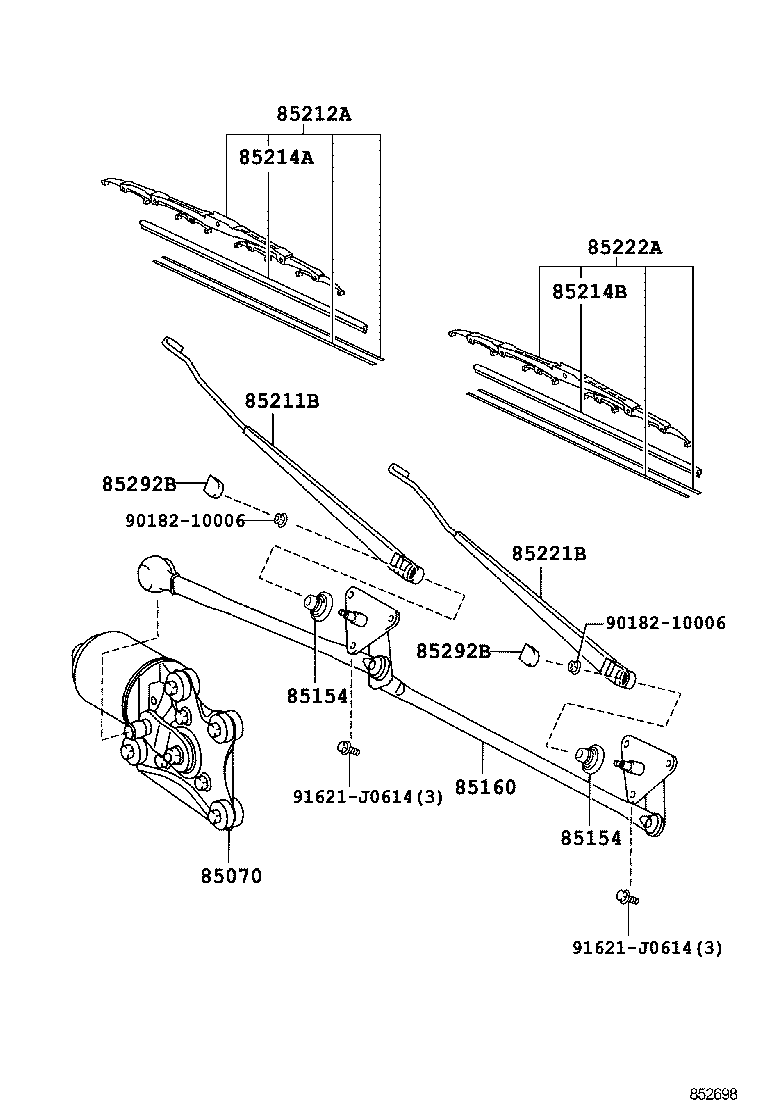  DYNA |  WINDSHIELD WIPER