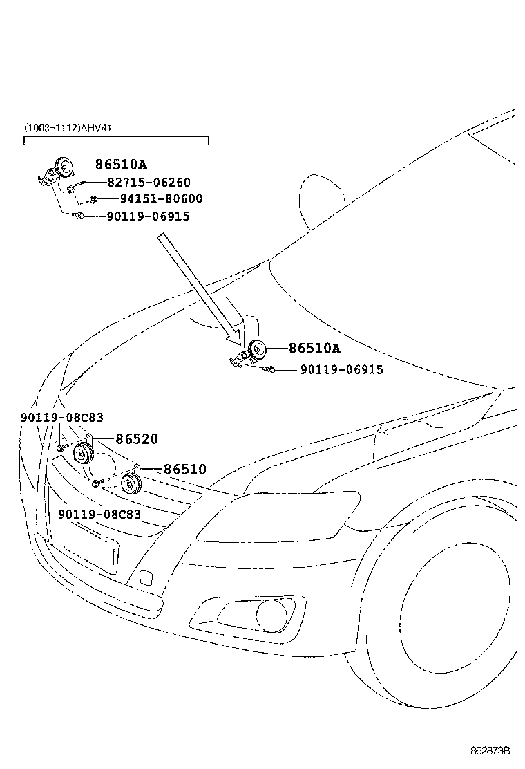  CAMRY CHINA |  HORN