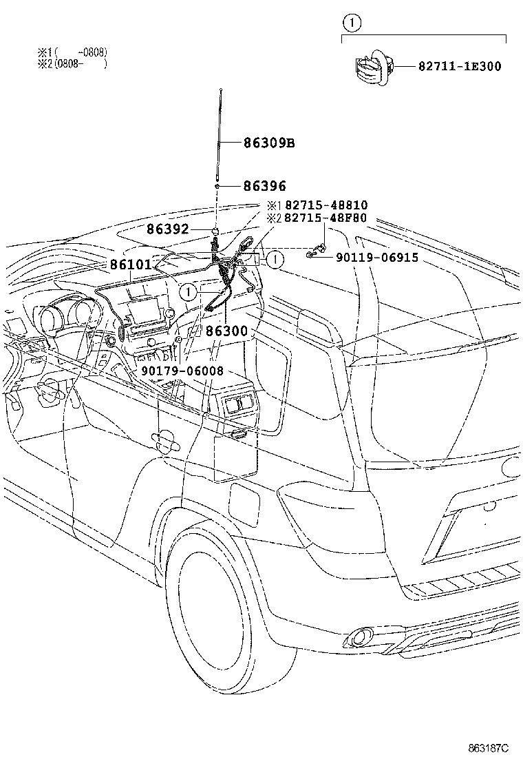 HIGHLANDER KLUGER |  ANTENNA