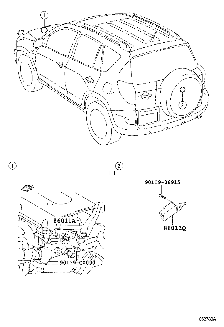  RAV4 CHINA |  RADIO RECEIVER AMPLIFIER CONDENSER