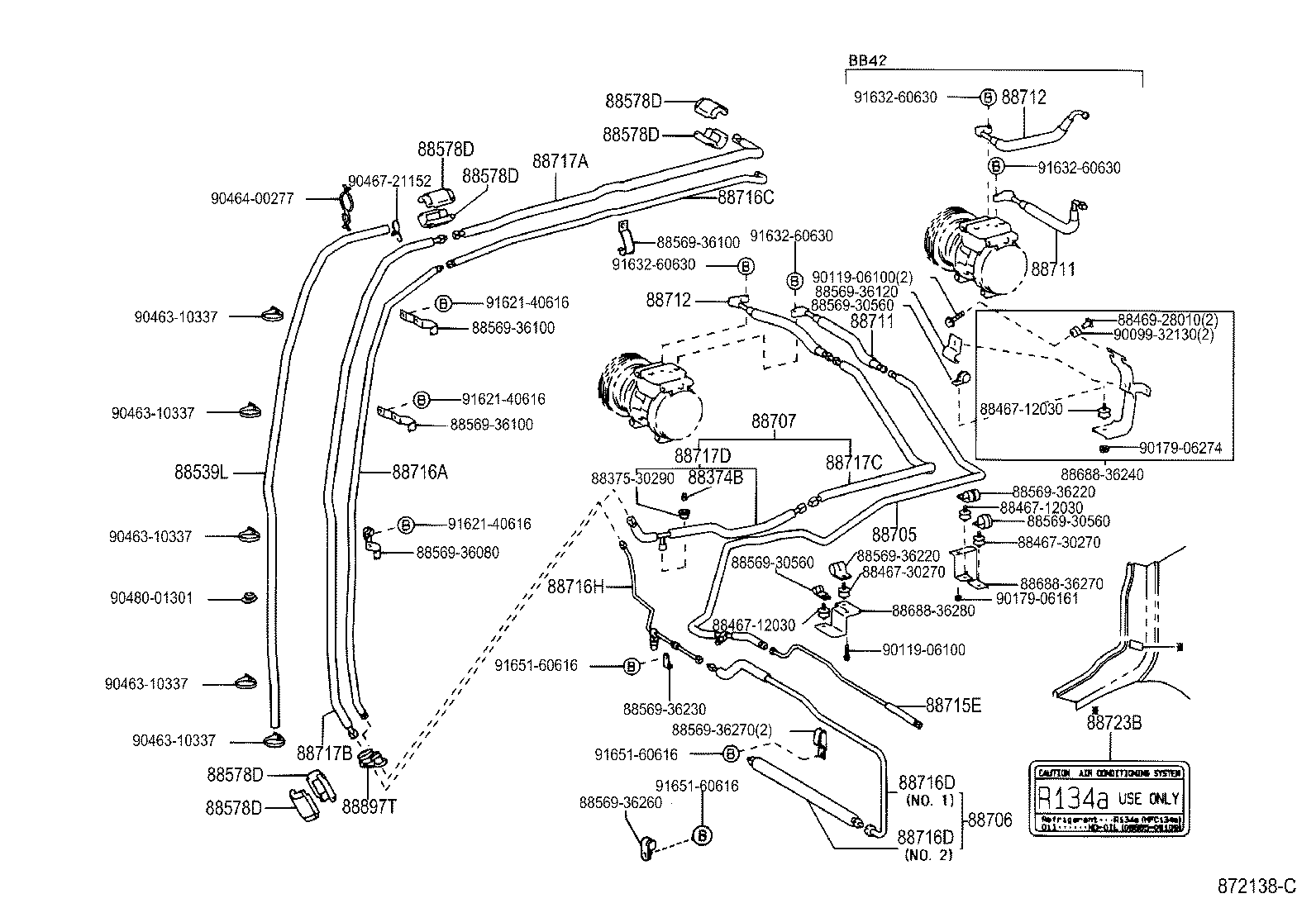  COASTER |  HEATING AIR CONDITIONING COOLER PIPING