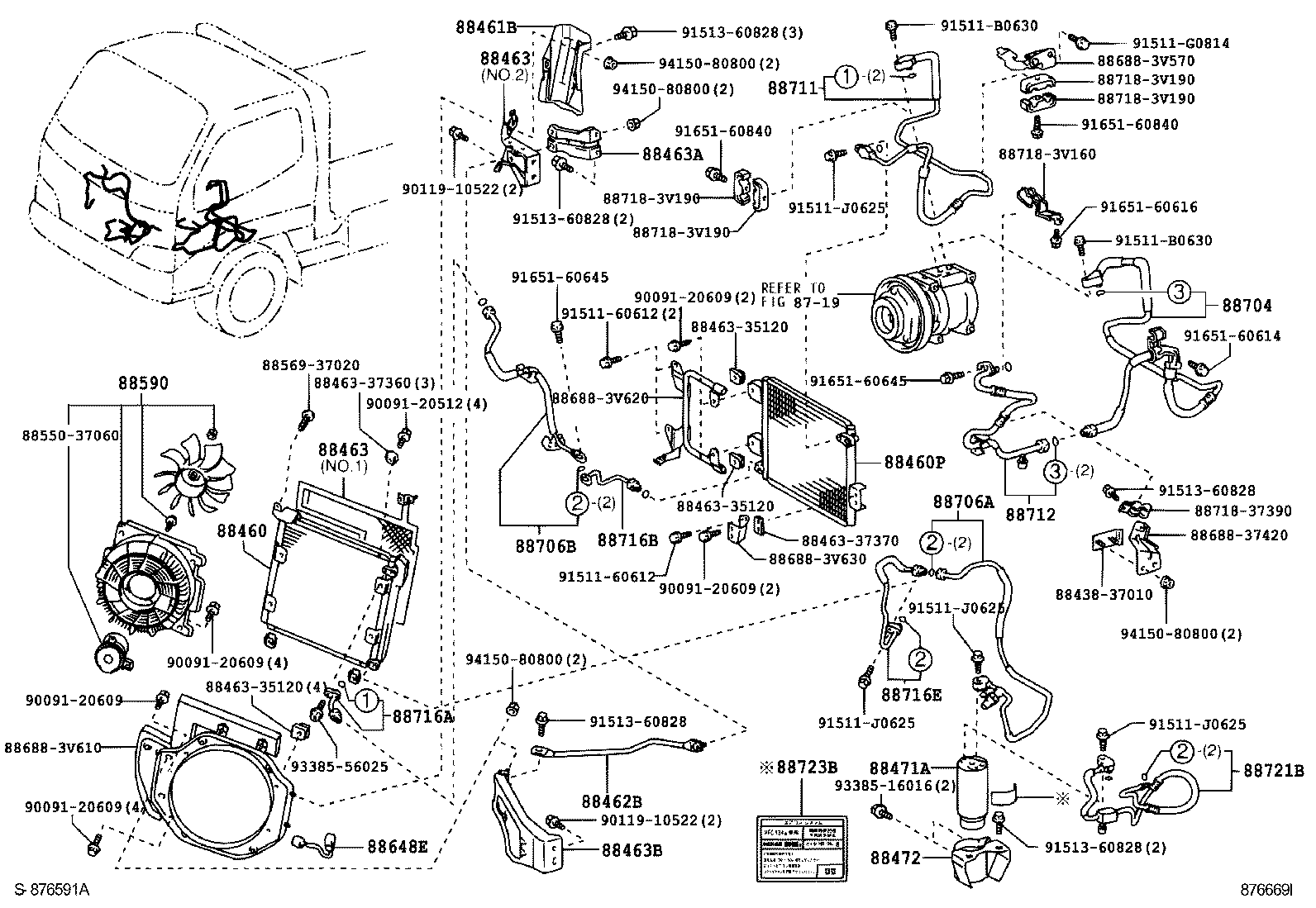  DYNA |  HEATING AIR CONDITIONING COOLER PIPING