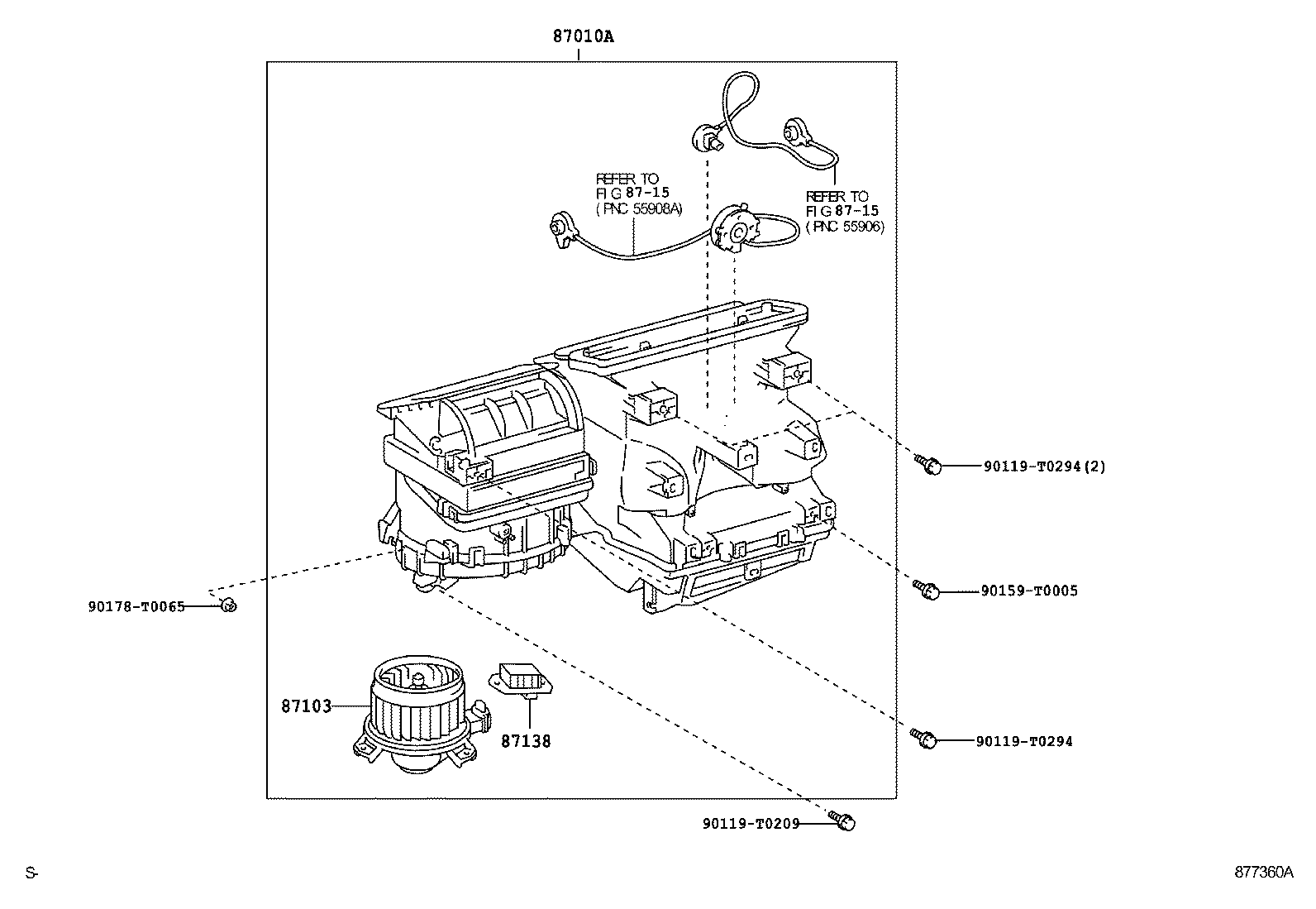  INNOVA KIJANG INNOVA |  HEATING AIR CONDITIONING HEATER UNIT BLOWER