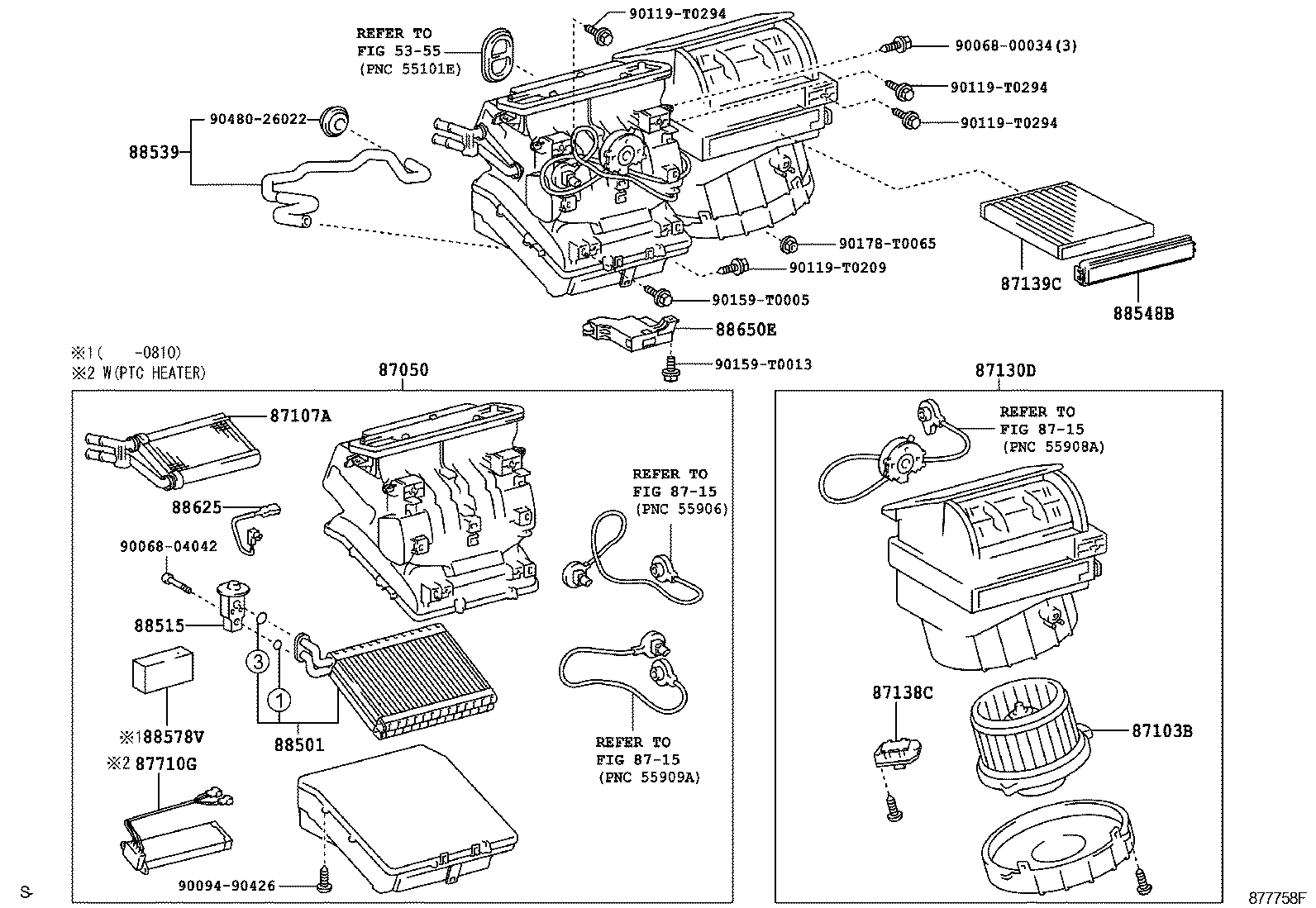  FORTUNER |  HEATING AIR CONDITIONING COOLER UNIT