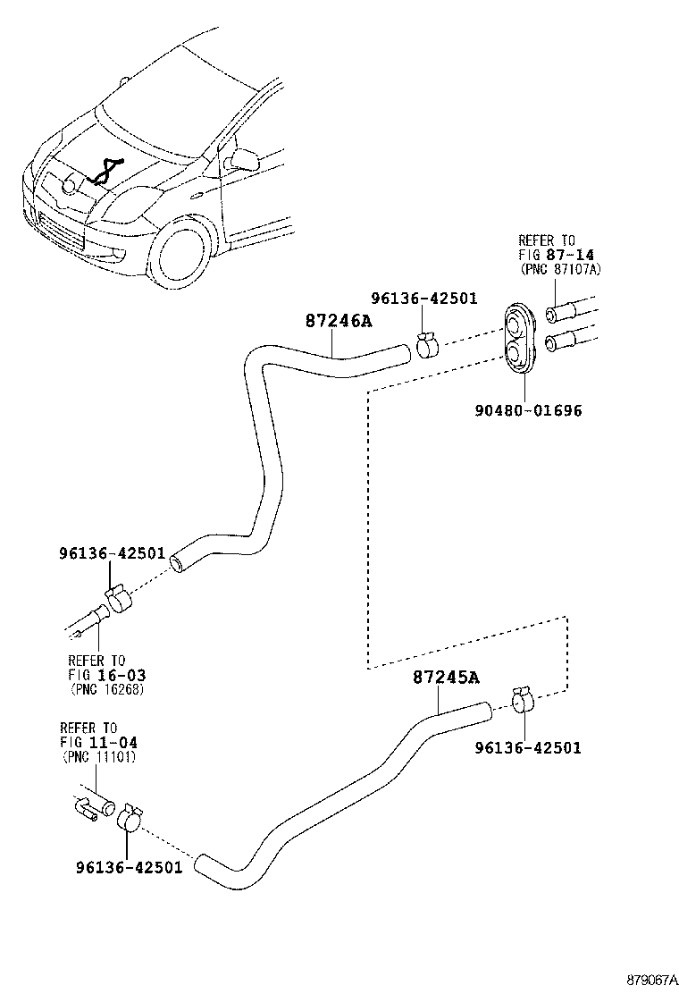  YARIS ASIA |  HEATING AIR CONDITIONING WATER PIPING