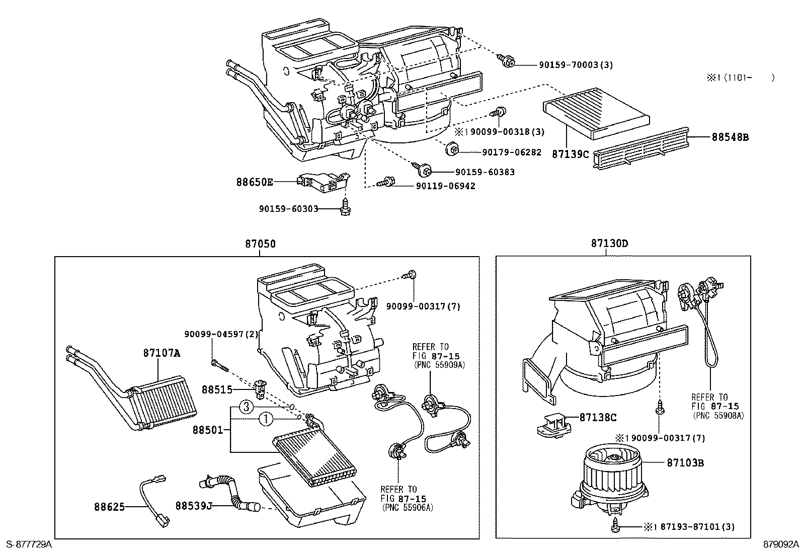  YARIS ASIA |  HEATING AIR CONDITIONING COOLER UNIT
